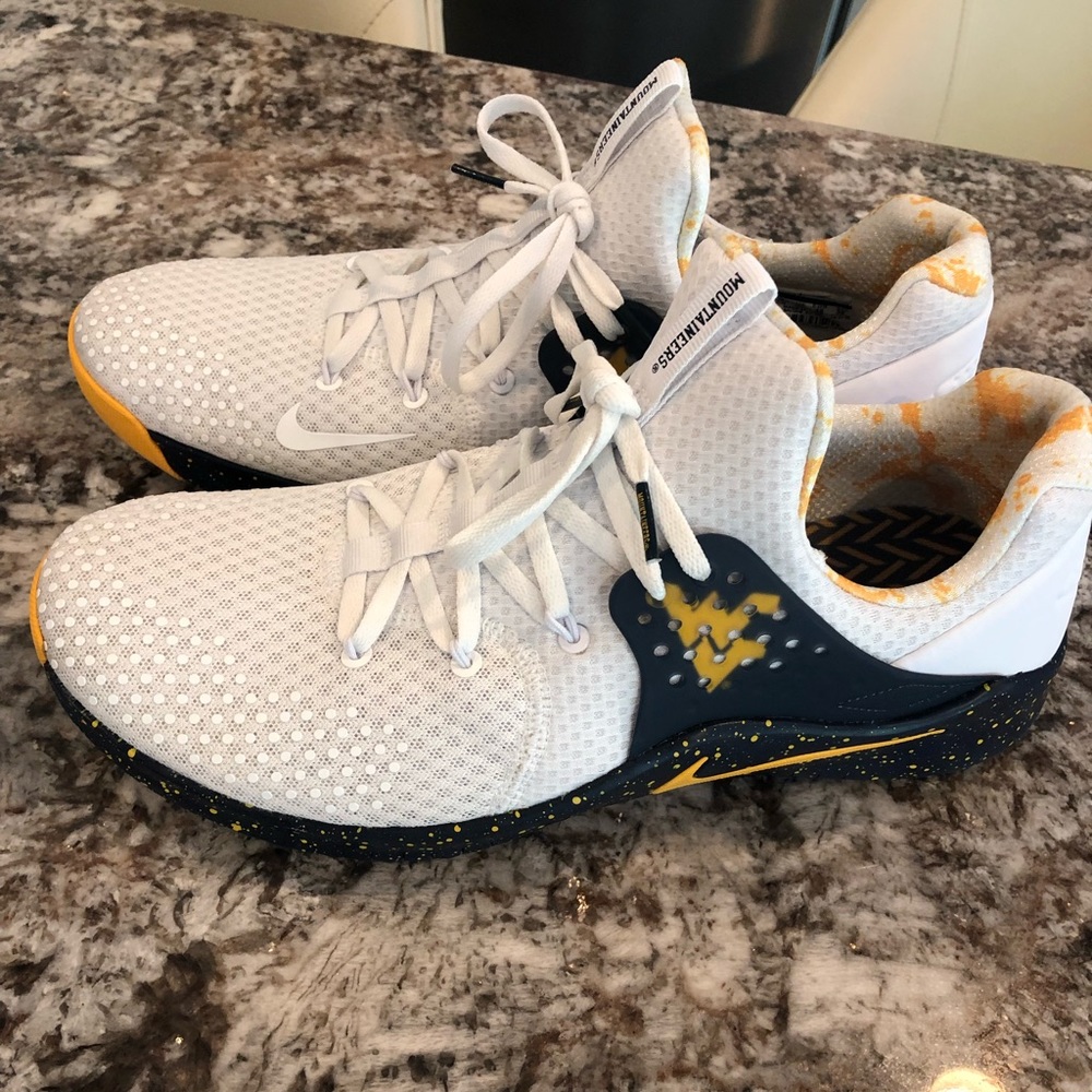 Nike WVU/ mountaineer shoes
